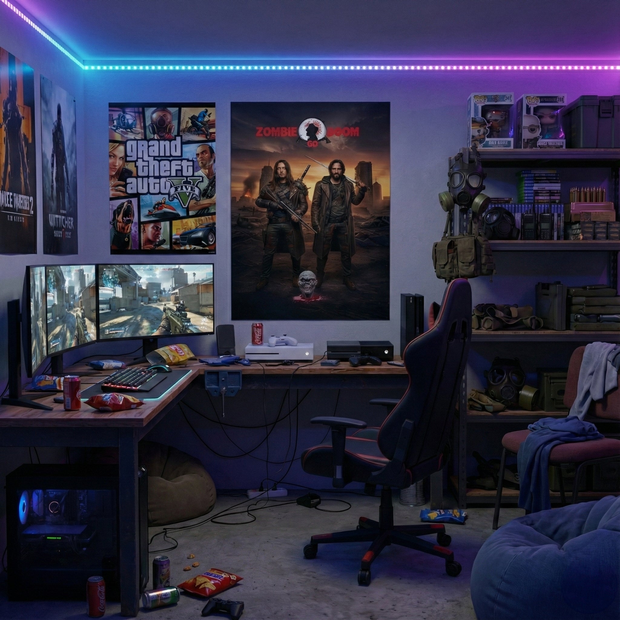 Zombie Go Boom 2026 Season Physical Poster