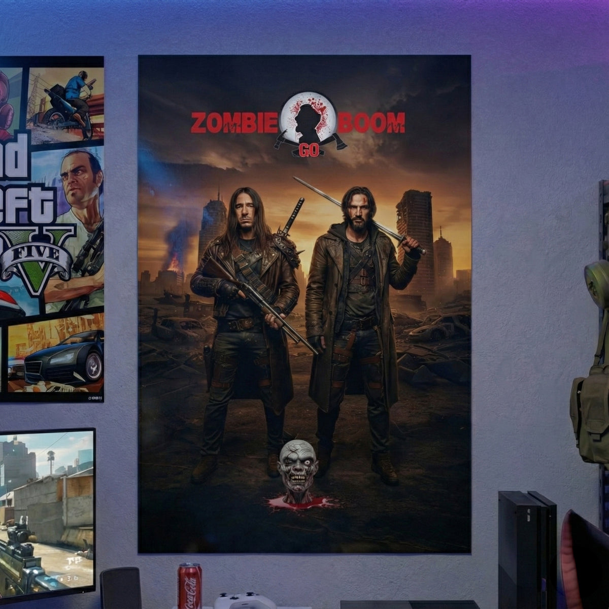 Zombie Go Boom 2026 season poster full view