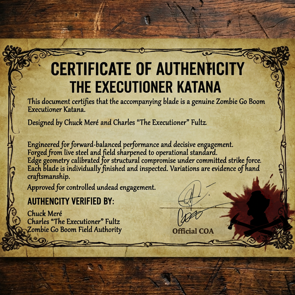 Executioner Katana 1.0 - ZGB (Preorder)