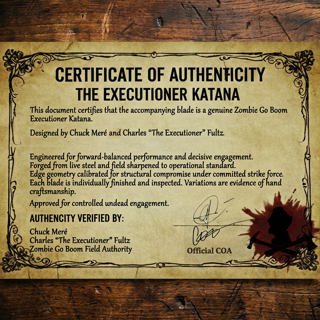 Executioner Katana 1.0 - ZGB (Preorder)