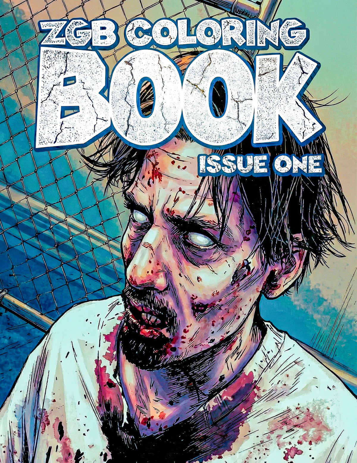 ZGB Coloring Book Issue One cover