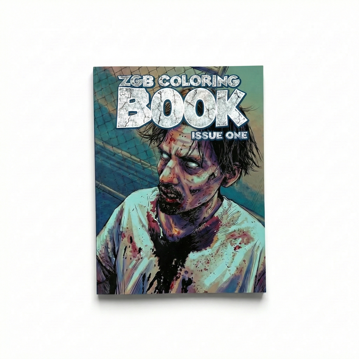 ZGB Coloring Book Issue One interior page sample