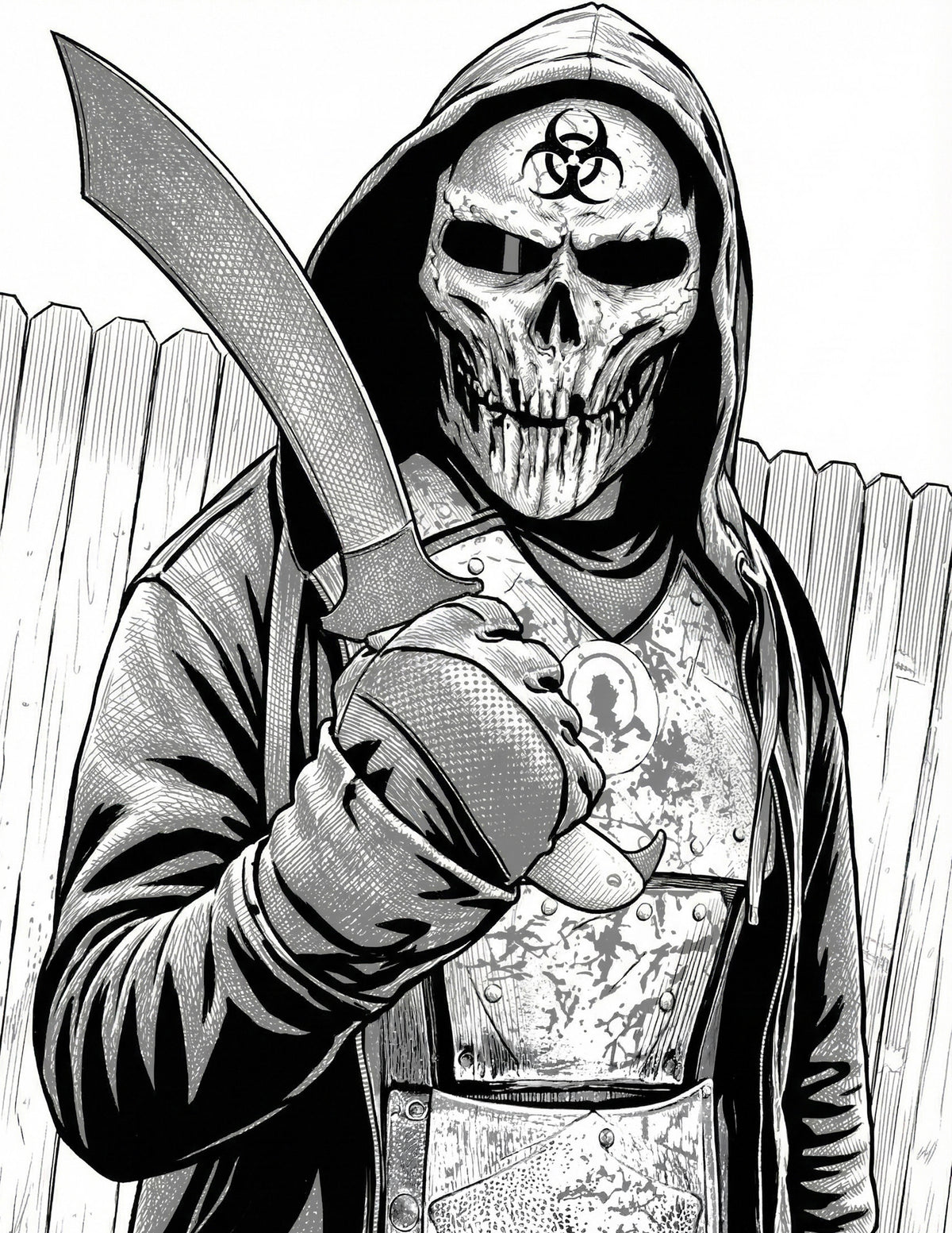 Coloring book page 1 sample