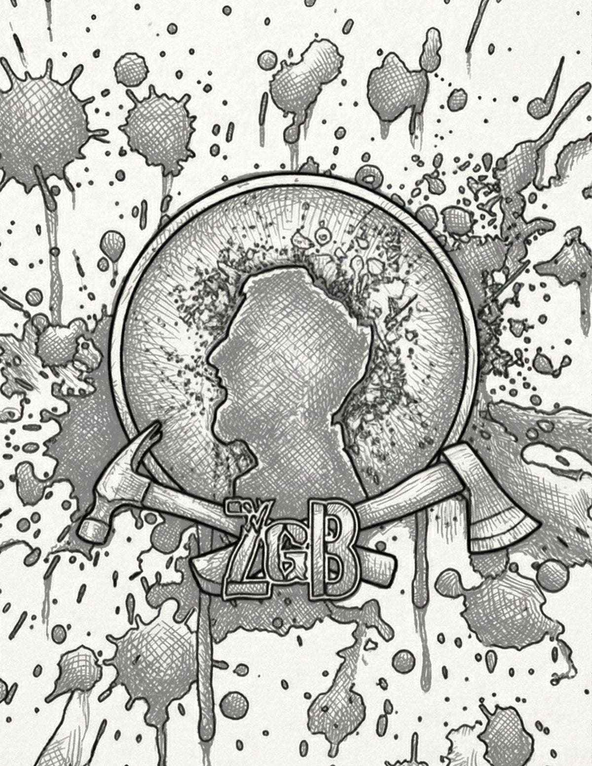 Coloring book page 30 sample
