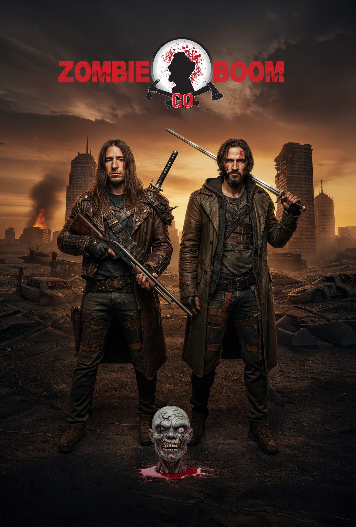 Zombie Go Boom 2026 season poster digital artwork